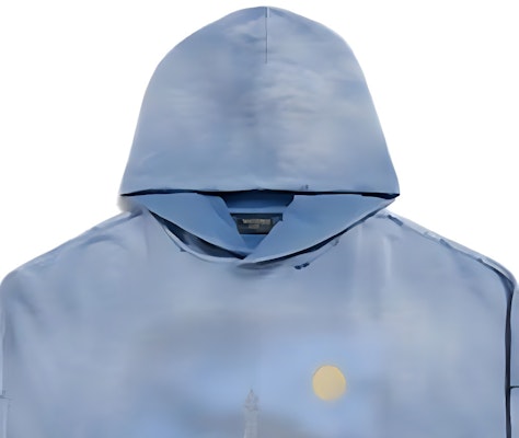 Balenciaga SS24 藍色字母印花寬鬆連帽長袖上衣 744462TQVO24530 Details for Balenciaga SS24 藍色字母印花寬鬆連帽長袖上衣 744462TQVO24530