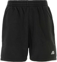 Balenciaga SS24 Charcoal Grey Logo Elastic Relaxed Fit Shorts. 676137TQVT81083 Balenciaga SS24 Charcoal Grey Logo Elastic Relaxed Fit Shorts. 676137TQVT81083