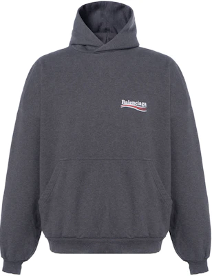 Balenciaga SS24 Sudadera con Capucha Gris Estampado de Letras Fit Regular. 739024TKVI91662 Buy Balenciaga SS24 Sudadera con Capucha Gris Estampado de Letras Fit Regular. 739024TKVI91662