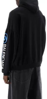 발렌시아가 SS24 로고 프린트 후디 캐주얼 긴팔 레귤러 핏. 761458TPVU71165 Details for 발렌시아가 SS24 로고 프린트 후디 캐주얼 긴팔 레귤러 핏. 761458TPVU71165