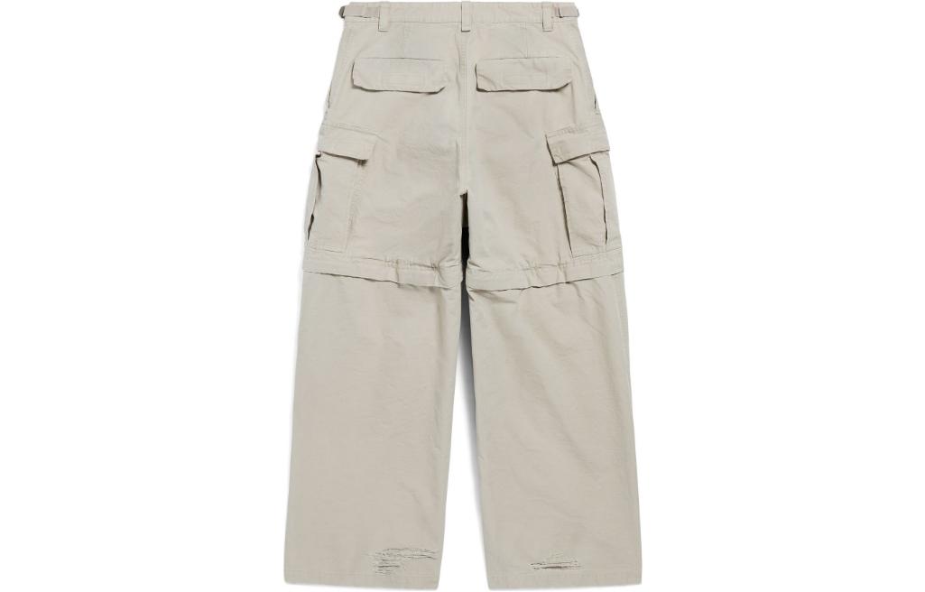 Lookbook 발렌시아가 SS24 루즈핏 카고 팬츠 카키. 773255TKP279509