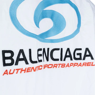 Balenciaga SS24 White Embroidered Logo Long Sleeve Shirt Regular Fit. 773390TNM609000 Shop Balenciaga SS24 White Embroidered Logo Long Sleeve Shirt Regular Fit. 773390TNM609000
