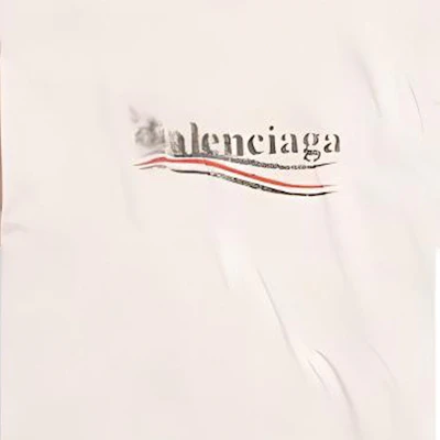 巴黎世家 SS24 字母印花中性款圆领T恤 常规版型 灰白配色 764235TQVI59784 Sizing 巴黎世家 SS24 字母印花中性款圆领T恤 常规版型 灰白配色 764235TQVI59784