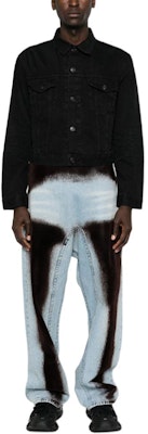 Balenciaga Jaket Denim Hitam SS24 Unisex Lengan Panjang Regular Fit. 790869TQW54 Purchase Balenciaga Jaket Denim Hitam SS24 Unisex Lengan Panjang Regular Fit. 790869TQW54