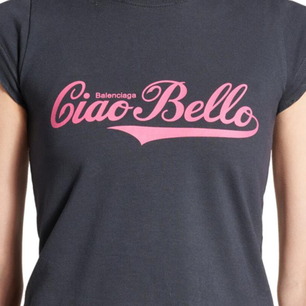 Balenciaga SS24 Letter Logo Print Sleeveless Black Regular Fit Unisex T-Shirt. 807341TRVH31055 圖 7