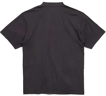 Balenciaga SS24 字母LOGO印花男女同款T恤 黑藍色 常規版型。 764235TRVC23521 Lookbook Balenciaga SS24 字母LOGO印花男女同款T恤 黑藍色 常規版型。 764235TRVC23521