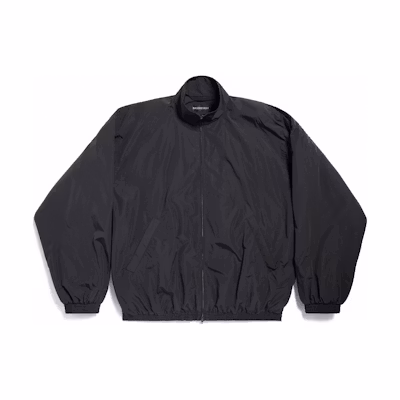 Balenciaga SS24 Letter Print High-Neck Zip-Up Loose Jacket Unisex 773063TNQ251000