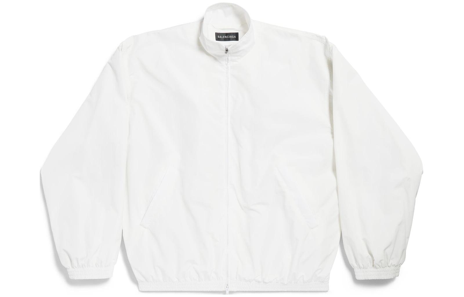 Order バレンシアガ SS24 レタープリント ハイネック ジップアップ ルーズジャケット ユニセックス 773063TNQ251000