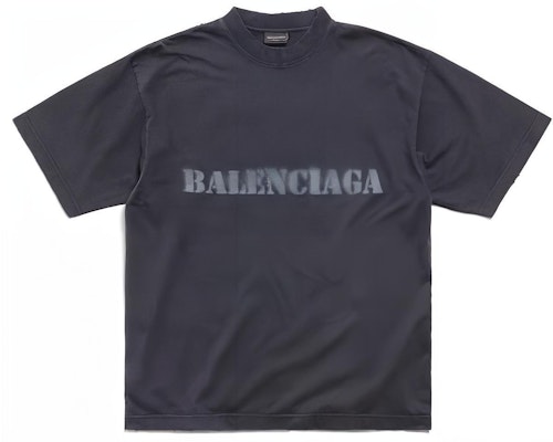 Balenciaga SS24 Kaos Longgar Print Huruf Crewneck Hitam. 764235TQVA31750 Order Balenciaga SS24 Kaos Longgar Print Huruf Crewneck Hitam. 764235TQVA31750