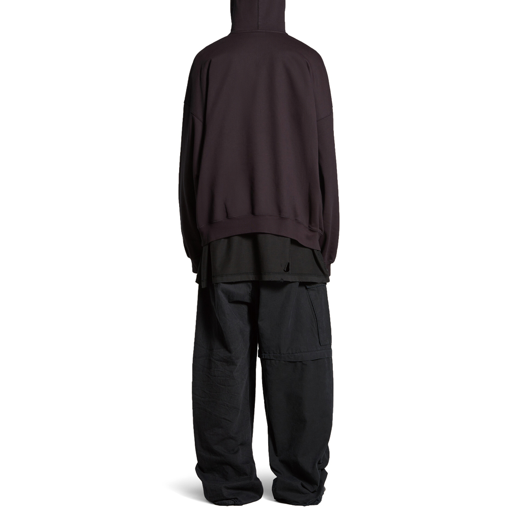 Purchase 巴黎世家 SS24 LO_VE 字母印花连帽衫 男女同款 黑色宽松版型。 739024TQVK31576