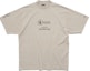 Buy Balenciaga SS24 Logo Graphic Unisex Grey Crewneck Casual T-Shirt. 764235TQVB69763