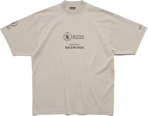 Balenciaga SS24 Logo Graphic Unisex Grey Crewneck Casual T-Shirt. 764235TQVB69763 Order Balenciaga SS24 Logo Graphic Unisex Grey Crewneck Casual T-Shirt. 764235TQVB69763