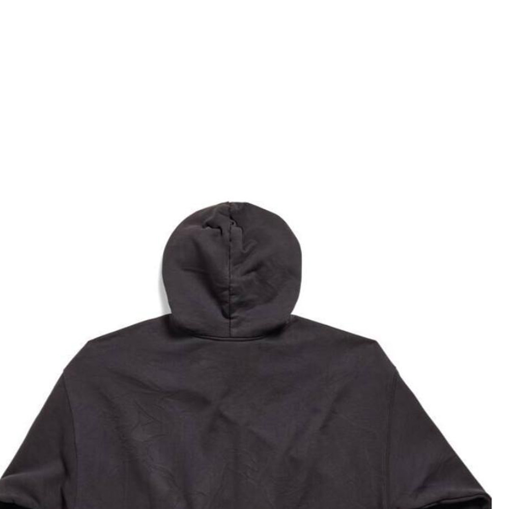 Cheap Balenciaga SS24 Logo Hoodie Oversized Unisex Hitam. 767877TRVC33521