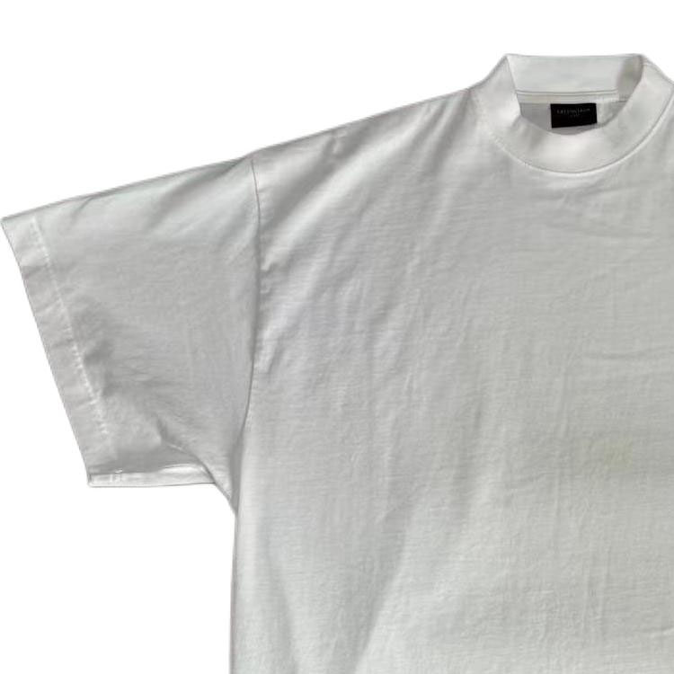 Balenciaga SS24 Logo Oversized Unisex White T-Shirt 739028TPVN49000 圖 5