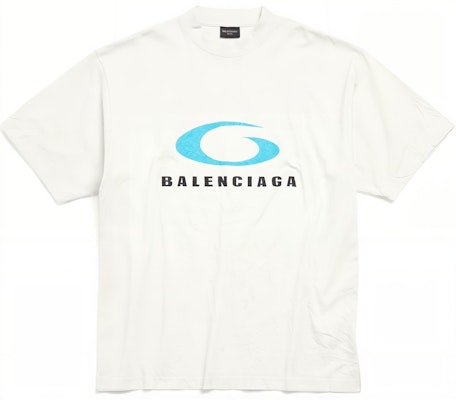 バレンシアガ SS24 ロゴプリント クルーネックTシャツ ユニセックス ホワイト レギュラーフィット 764235TRVC29059 Buy バレンシアガ SS24 ロゴプリント クルーネックTシャツ ユニセックス ホワイト レギュラーフィット 764235TRVC29059