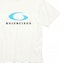 Cheap バレンシアガ SS24 ロゴプリント クルーネックTシャツ ユニセックス ホワイト レギュラーフィット 764235TRVC29059