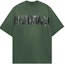 Order Balenciaga Camiseta Verde Logo SS24 Cuello Redondo Ajuste Regular 739784TQVQ83004