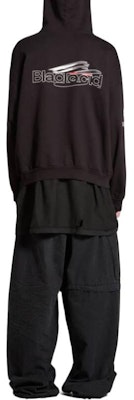 巴黎世家 SS24 Logo印花连帽衫 男女同款宽松版 黑色. 767877TQVF99034 Purchase 巴黎世家 SS24 Logo印花连帽衫 男女同款宽松版 黑色. 767877TQVF99034