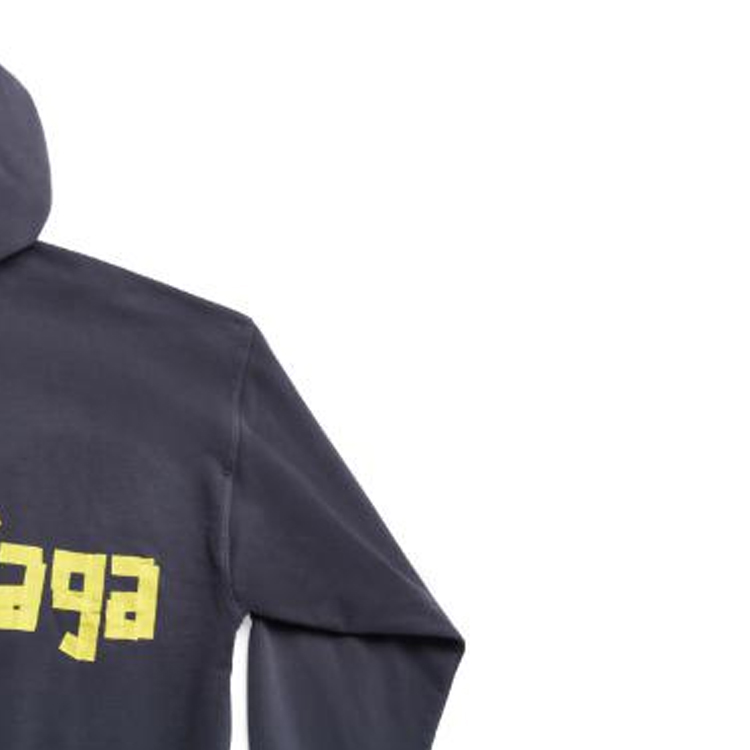 Purchase 巴黎世家 SS24 藍色加大版印花連帽衫 男女款 744441TOVB14140