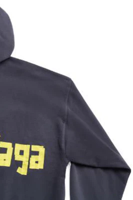 巴黎世家 SS24 藍色加大版印花連帽衫 男女款 744441TOVB14140 Purchase 巴黎世家 SS24 藍色加大版印花連帽衫 男女款 744441TOVB14140