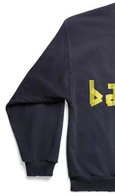 巴黎世家 SS24 藍色加大版印花連帽衫 男女款 744441TOVB14140 Details for 巴黎世家 SS24 藍色加大版印花連帽衫 男女款 744441TOVB14140