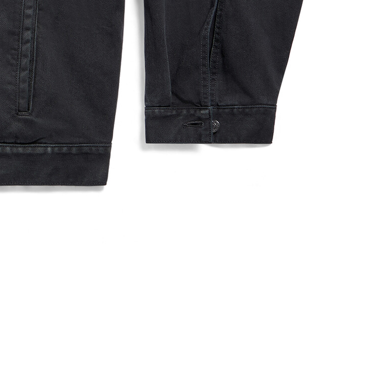 Cheap 巴黎世家 SS24 男女同款宽松版黑色丹宁夹克. 767947TNW111672
