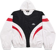 Balenciaga SS24 Multicolor Logo Print Loose Fit Hoodie Jacket Unisex. 790754TPQ389016 Balenciaga SS24 Multicolor Logo Print Loose Fit Hoodie Jacket Unisex. 790754TPQ389016