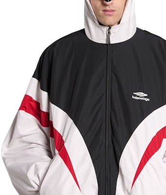 巴黎世家 SS24 多彩Logo印花宽松连帽外套 男女通用款 790754TPQ389016 Sizing 巴黎世家 SS24 多彩Logo印花宽松连帽外套 男女通用款 790754TPQ389016