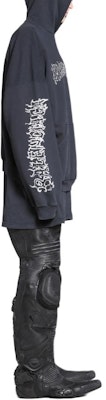 Balenciaga SS24 Hoodie Cetakan Huruf Tahun Baru Unisex Oversaiz. 739024TPVO41569 5