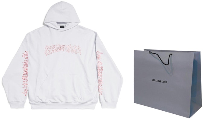 Balenciaga SS24 Hoodie Cetakan Huruf Tahun Baru Unisex Oversaiz. 739024TPVO41569 Shop Balenciaga SS24 Hoodie Cetakan Huruf Tahun Baru Unisex Oversaiz. 739024TPVO41569