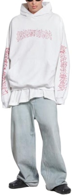 Balenciaga SS24 Hoodie Cetakan Huruf Tahun Baru Unisex Oversaiz. 739024TPVO41569 Purchase Balenciaga SS24 Hoodie Cetakan Huruf Tahun Baru Unisex Oversaiz. 739024TPVO41569