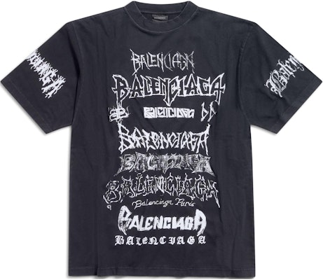 발렌시아가 SS24 새해 로고 프린트 루즈핏 크루넥 티셔츠 641675TPVO31569 Buy 발렌시아가 SS24 새해 로고 프린트 루즈핏 크루넥 티셔츠 641675TPVO31569