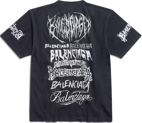 발렌시아가 SS24 새해 로고 프린트 루즈핏 크루넥 티셔츠 641675TPVO31569 Lookbook 발렌시아가 SS24 새해 로고 프린트 루즈핏 크루넥 티셔츠 641675TPVO31569