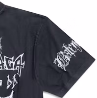 Details for Balenciaga SS24 New Year Logo Print Crewneck Loose Fit T-Shirt 641675TPVO31569