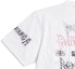 Details for Balenciaga SS24 New Year Logo Print Crewneck Loose T-Shirt White Fashion. 641675TPVO29065