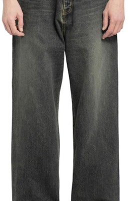 Balenciaga SS24 Jeans Hitam Loose Fit Oversized Pria. 745213TBP473721 Details for Balenciaga SS24 Jeans Hitam Loose Fit Oversized Pria. 745213TBP473721