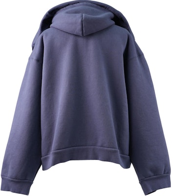 Balenciaga SS24 經典純色拉鍊連帽外套 藍色 - 標準版型 794739TQVX14108 Lookbook Balenciaga SS24 經典純色拉鍊連帽外套 藍色 - 標準版型 794739TQVX14108