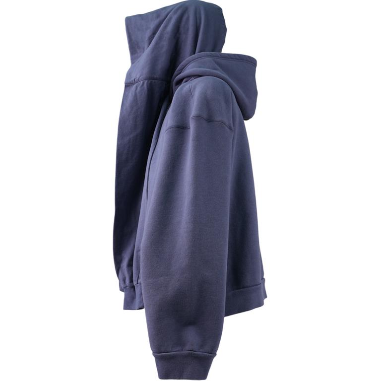 Balenciaga SS24 Solid Color Zip-Up Hoodie Blue -  Regular Fit. 794739TQVX14108 圖 4