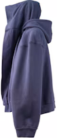 Shop Balenciaga SS24 Solid Color Zip-Up Hoodie Blue - Regular Fit. 794739TQVX14108
