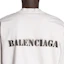 Sizing Balenciaga SS24 Stencil Type Distressed Loose Fit White T-Shirt for Men. 764235TQVA33307