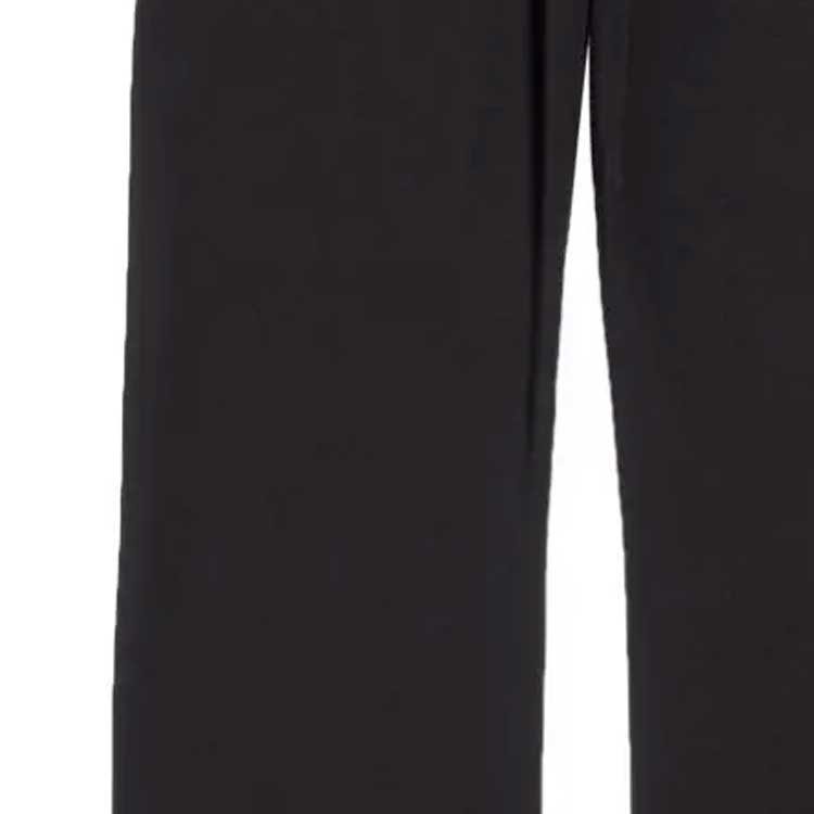 Sizing Balenciaga SS24 Unisex Black Logo Stretch Waist Straight Knit Sweatpants 773462TPVO81000