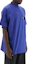 Lookbook Balenciaga SS24 Baju-T Oversaiz Logo Biru Uniseks. 712398TNVG14019