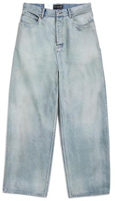 발렌시아가 SS24 워시드 로고 미드라이즈 루즈핏 유니섹스 청바지 블루. 767977TDW144016 Buy 발렌시아가 SS24 워시드 로고 미드라이즈 루즈핏 유니섹스 청바지 블루. 767977TDW144016