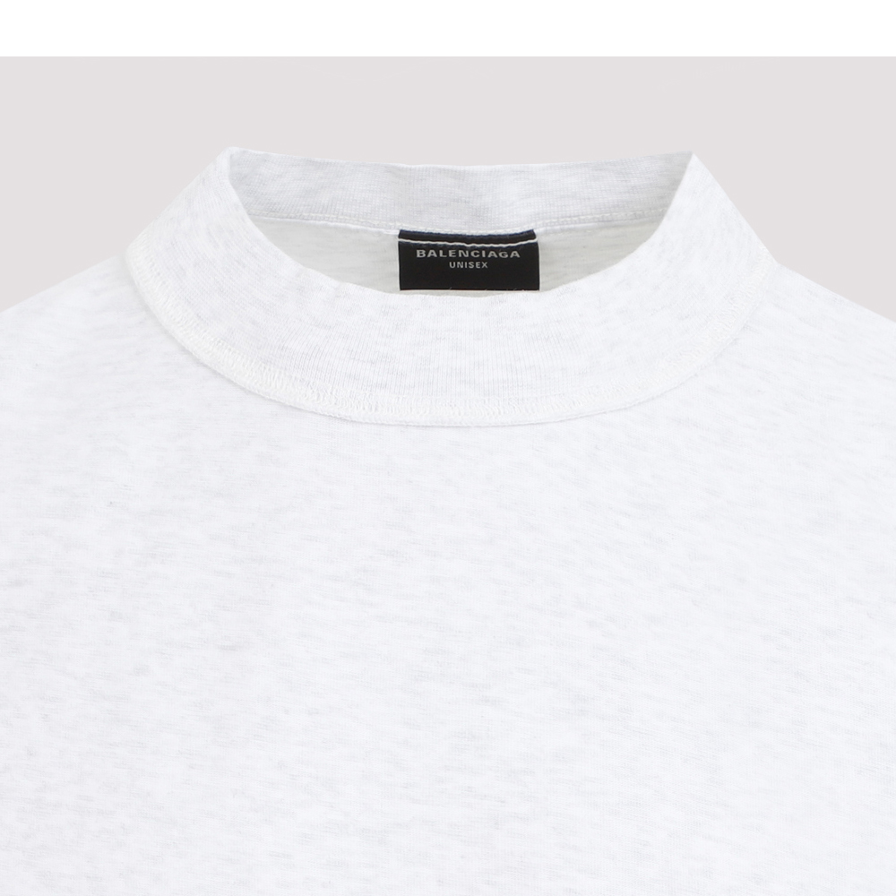 Balenciaga SS24 White Alphabet Logo Crewneck T-Shirt Regular Fit . 787358TQVU52569 圖 4