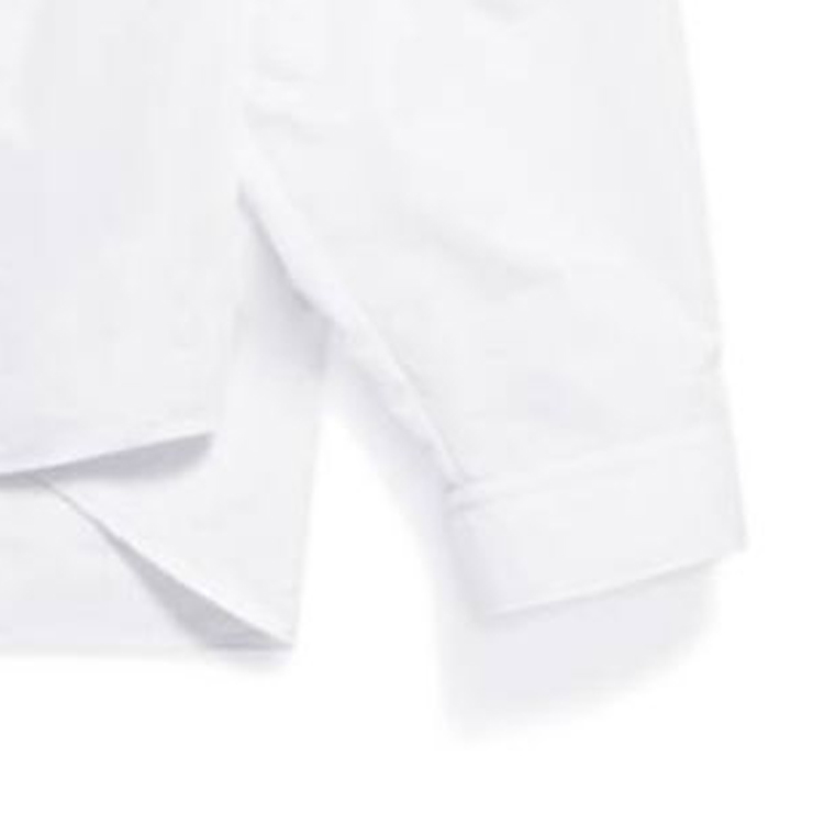 Details for Balenciaga SS24白色口袋立領休閒長袖襯衫男女適用 790872TNM609000