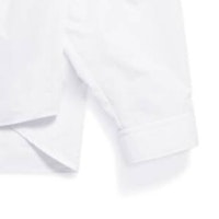 Balenciaga SS24白色口袋立領休閒長袖襯衫男女適用 790872TNM609000 Details for Balenciaga SS24白色口袋立領休閒長袖襯衫男女適用 790872TNM609000