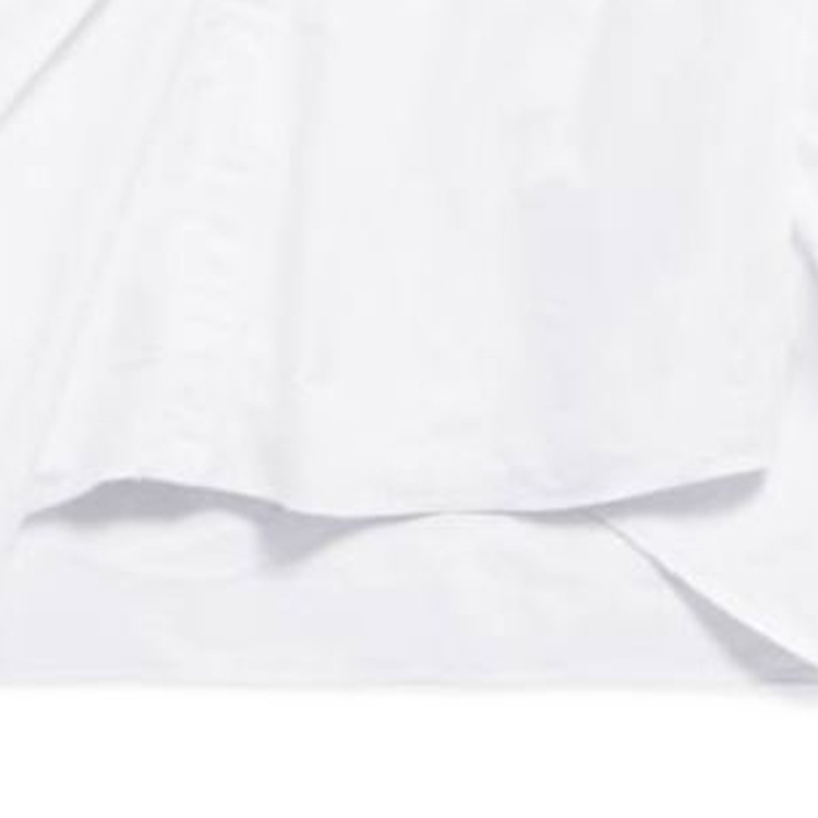 Cheap Balenciaga SS24白色口袋立領休閒長袖襯衫男女適用 790872TNM609000