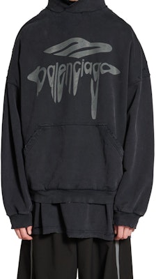 발렌시아가 SS25 3B 리퀴파이드 오버사이즈 후디 그레이 루즈핏 803265TRVS91013 Shop 발렌시아가 SS25 3B 리퀴파이드 오버사이즈 후디 그레이 루즈핏 803265TRVS91013