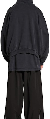 발렌시아가 SS25 3B 리퀴파이드 오버사이즈 후디 그레이 루즈핏 803265TRVS91013 Purchase 발렌시아가 SS25 3B 리퀴파이드 오버사이즈 후디 그레이 루즈핏 803265TRVS91013