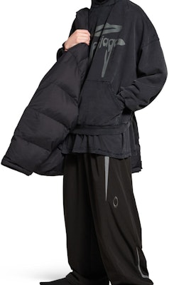 발렌시아가 SS25 3B 리퀴파이드 오버사이즈 후디 그레이 루즈핏 803265TRVS91013 Sizing 발렌시아가 SS25 3B 리퀴파이드 오버사이즈 후디 그레이 루즈핏 803265TRVS91013